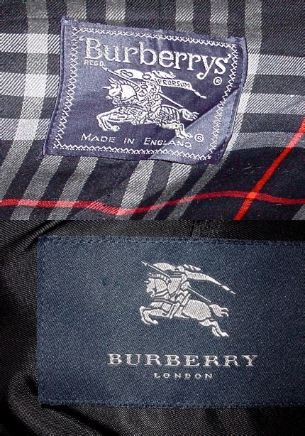 Burberry vs Burberry blue label